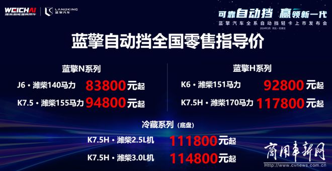 现场｜蓝擎轻卡全场景系列自动挡发布开启中国自动挡新时代(图2)