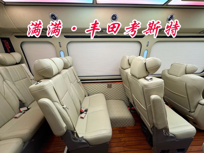 企业接待中巴车丰田考斯特17座19座价格(图7)