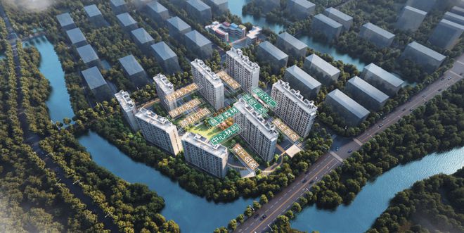 『』青浦重固新长宁水韵名邸售楼处发布：享城市繁华便利！(图8)