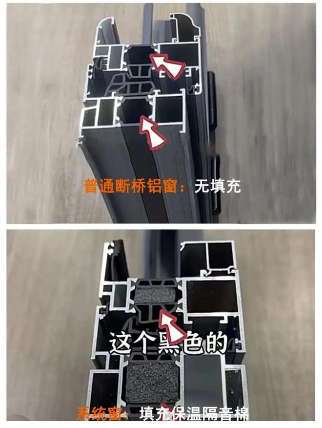 封了一次阳台窗我终于明白了断桥铝窗和系统窗的区别！(图11)