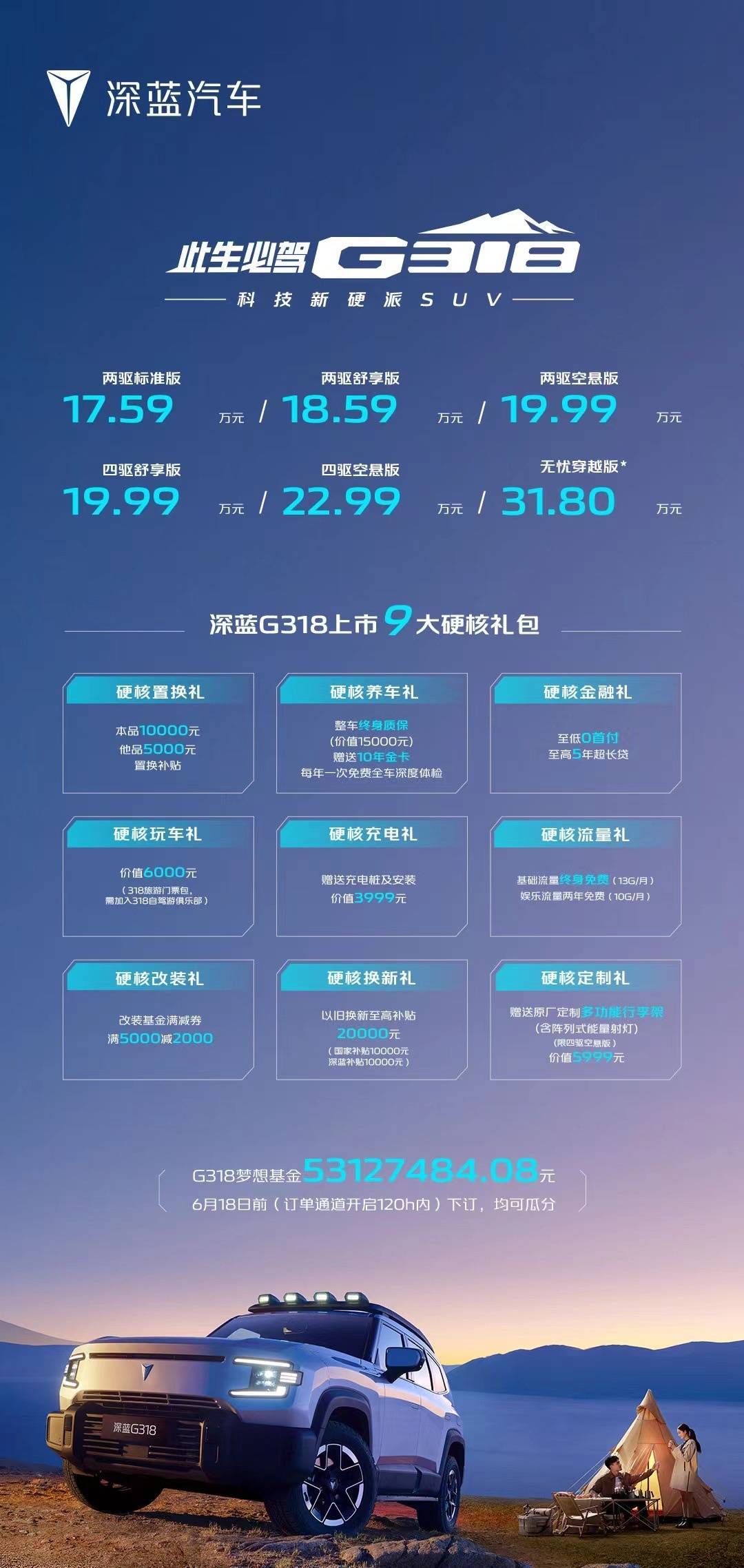深蓝G318试驾会登陆天津(图1)