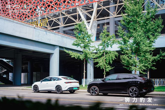 试驾海狮07EV比亚迪的纯电SUV竟然可以这么好开？(图7)