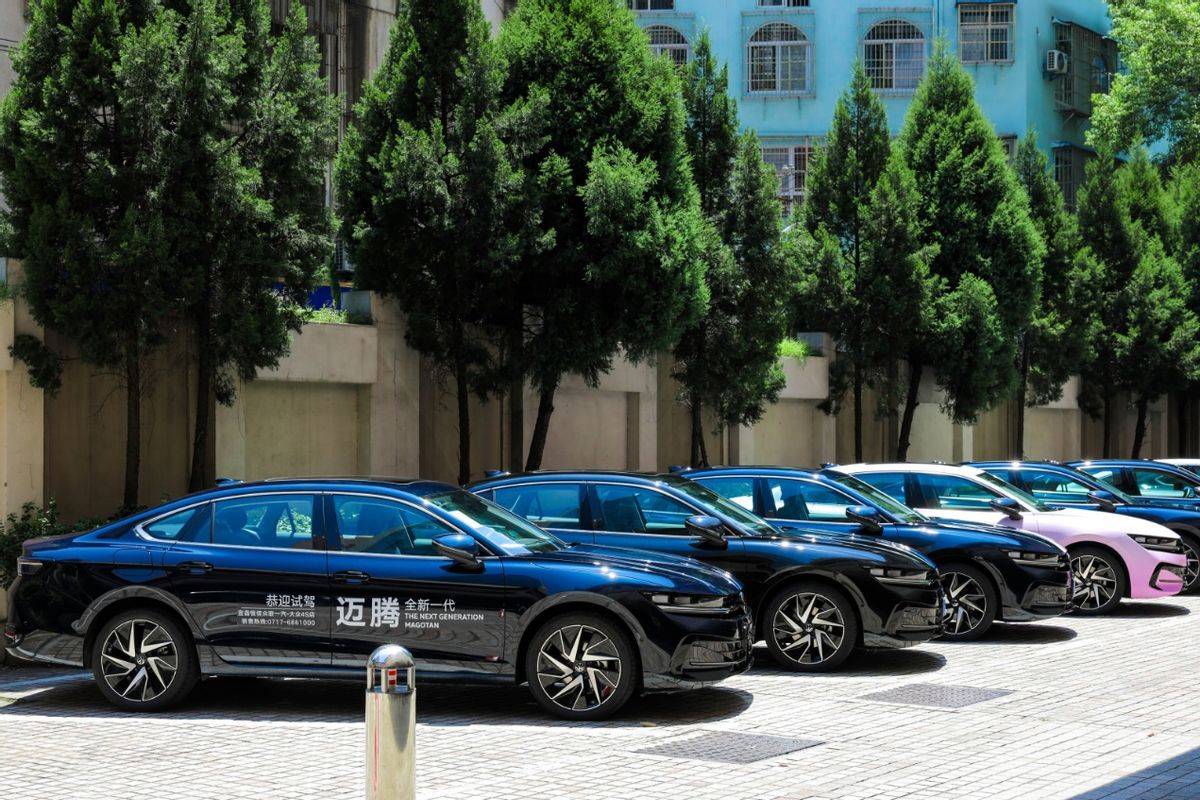 「驭鉴」时代标杆一汽-大众中南区全新一代迈腾媒体品鉴会圆满结束(图5)