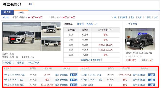 领克09五座版终于来了!限时价2128万、配四驱这回销量要涨?(图6)