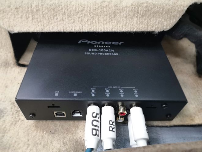 台州椒江普拉多汽车音响改装黄金声学黄金声学GS104低音炮(图8)