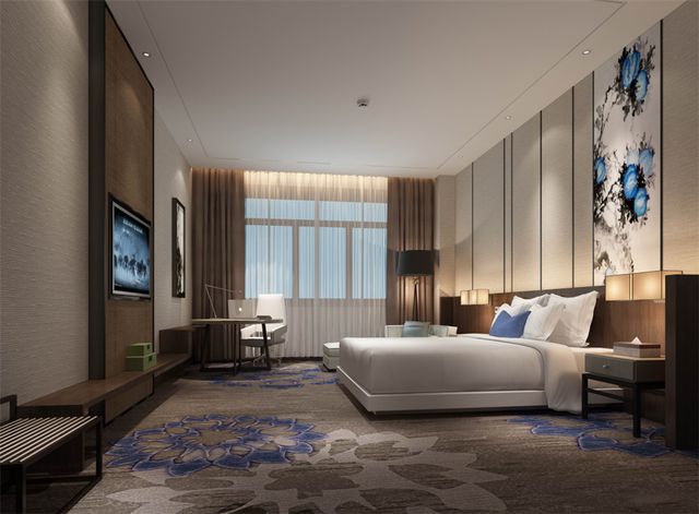 陕西酒店改造装修施工西安酒店装修设计咸阳设计施工(图3)