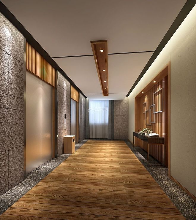 走廊里的风景：酒店走廊装修效果图揭秘(图2)