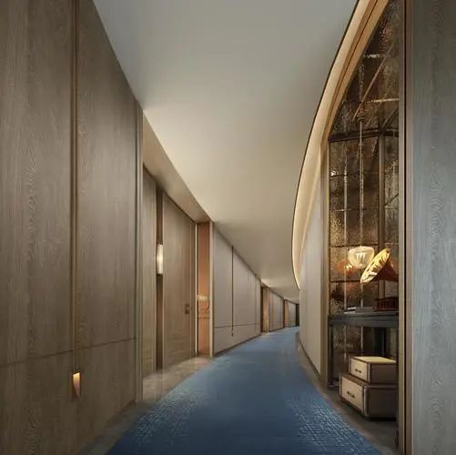 走廊里的风景：酒店走廊装修效果图揭秘(图3)