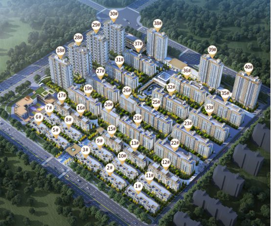 省高品质住宅试点项目丨莒县尚美云筑：层层有花园户户享庭院(图2)