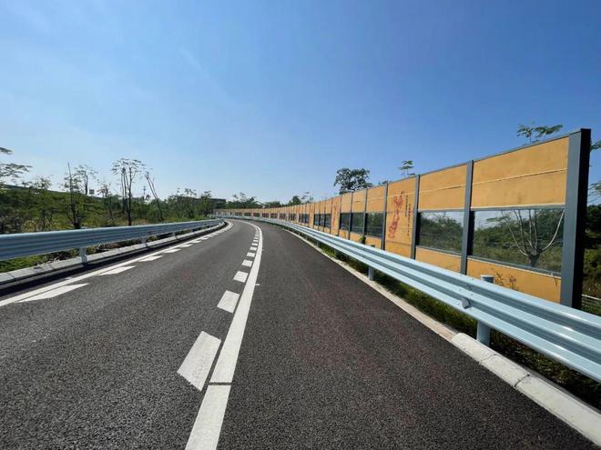 632米声屏障！儋州这条高速开启“静音模式”