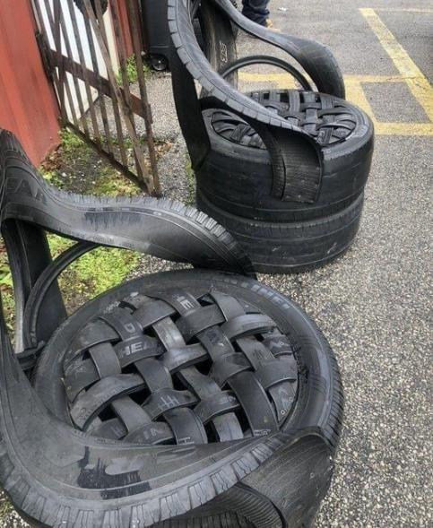 曾是世界性难题的废轮胎如今也成了香饽饽被称为“黑色黄金”(图17)