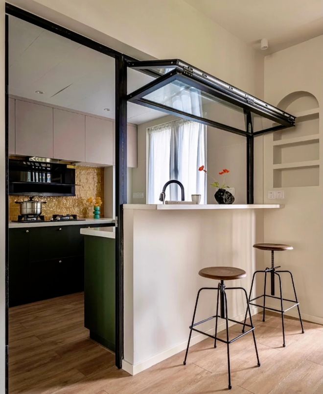 “厨房推拉门”已经退出中国家庭建议学广州人的做法那叫一个高级真实用！(图13)