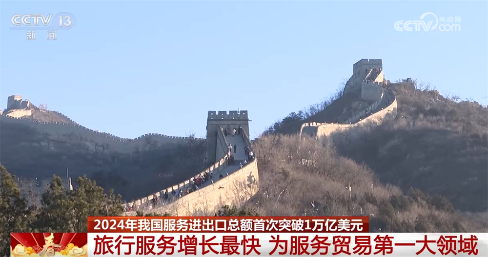 首次突破1万亿美元创新高!数字盘点2024年我国服务贸易“成绩单”(图2)