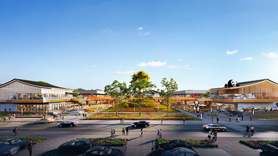 全国首个熊猫主题景区式奥特莱斯落户成华(图3)