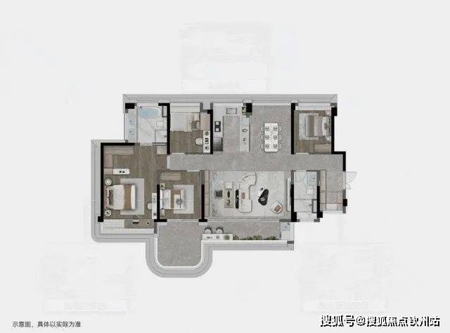 华发珠海湾楼盘详情户型价格学区地址配套@售楼处(图14)