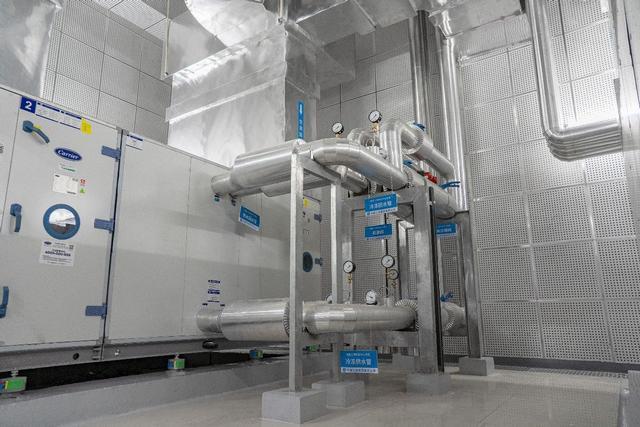 管线不再“藏着掖着”！中建三局杨浦滨江项目让超高层办公“静”且“阔”(图4)