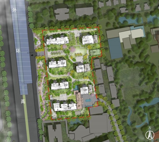 西郊云庐售楼处网站-长宁西郊云庐楼盘评测-上海房天下(图4)