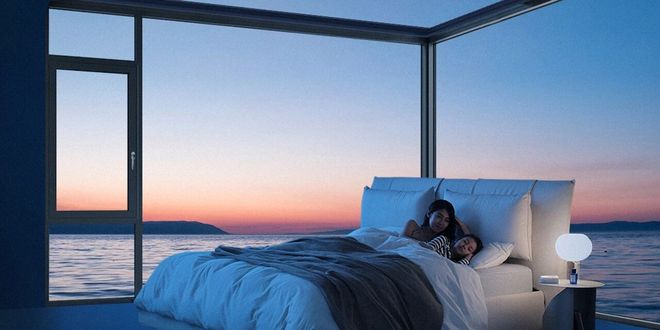 若派门窗丨卧室门窗！隔音隐私安全(图4)