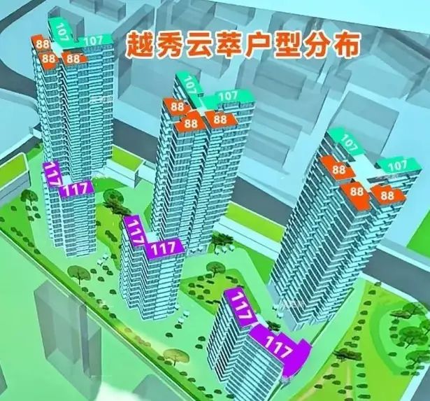 热搜好房!越秀云萃售楼处发布:越秀云萃写未来新篇章(图2)