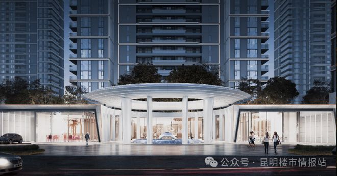 好房热搜NO1｜昆明绿城鳳起蘭庭售楼处发布：定义人居新高度(图4)