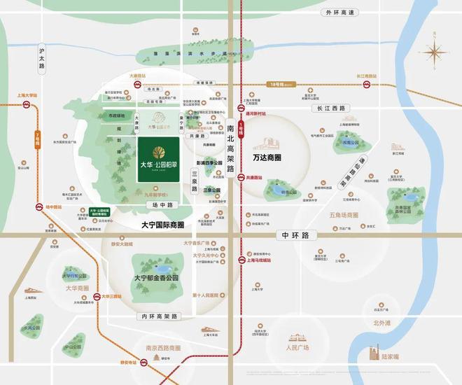 上海热搜新房!︎大华·公园柏翠售楼处发布：探索理想居住新境(图3)