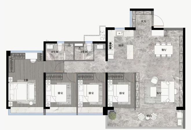 ⚡一席难求｜万博城和臻售楼处发布：城芯绝版地段(图17)