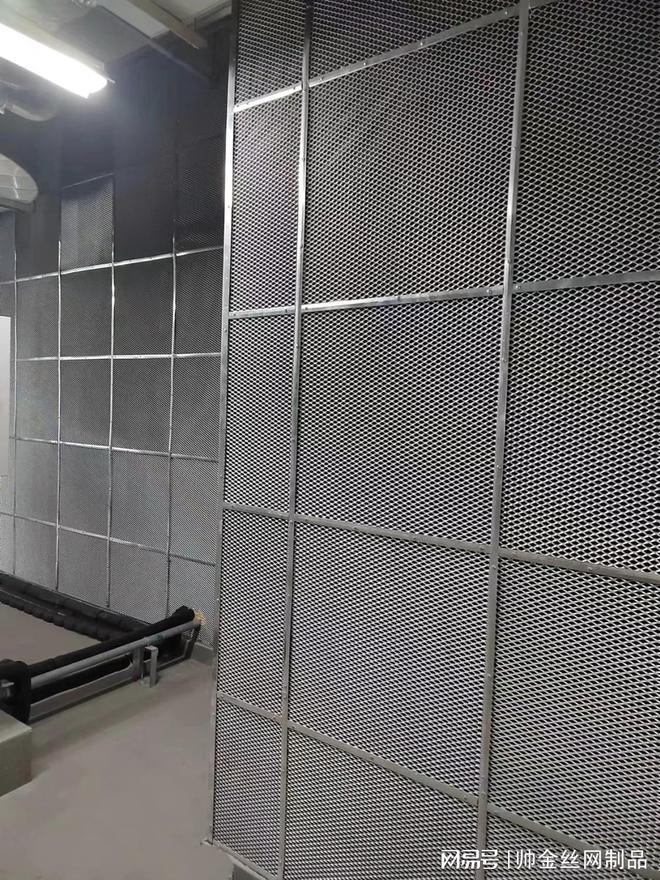 岩棉毡铝板网吸声墙面在机房隔音降噪应用中有什么优势？(图2)