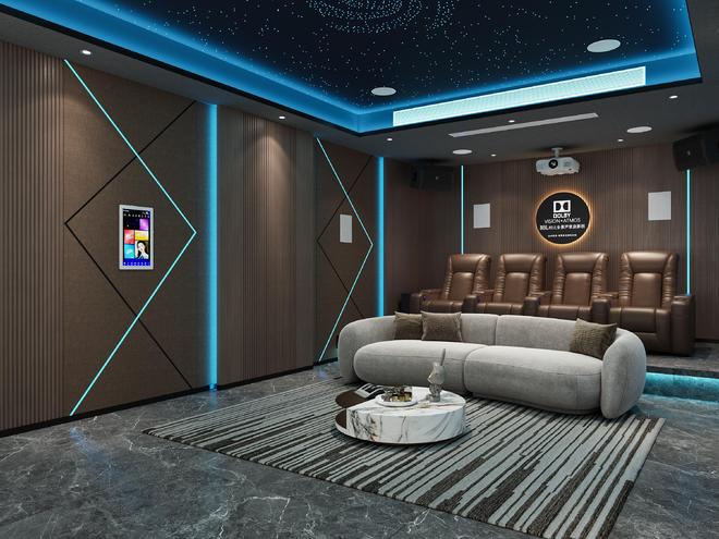 别墅家庭影院配置指南：设备选购与空间设计技巧解析(图2)