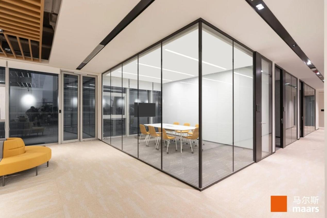 看得见的安全感：马尔斯maars防火玻璃隔断墙守护每一处空间(图3)