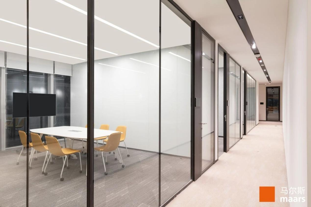 看得见的安全感：马尔斯maars防火玻璃隔断墙守护每一处空间(图5)