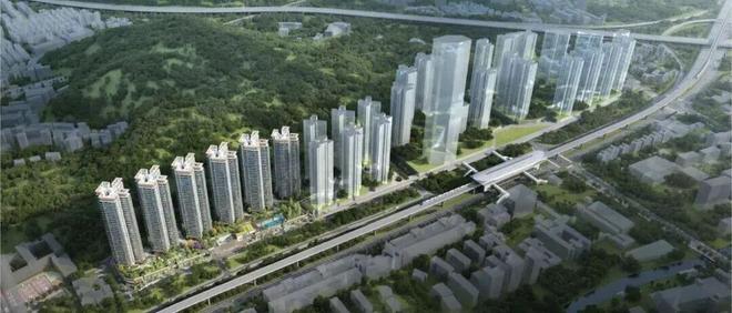 乐宸龙岗99㎡四房两卫户型新规高使用率住宅自住投资双优(图15)